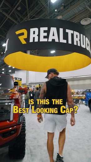 Discover RealTruck's Fiberglass Apex Cap at SEMA