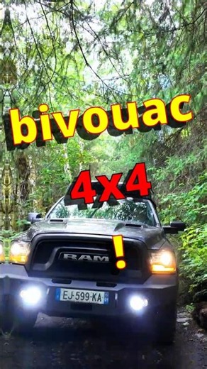 Lost in Olympic National Park: our wild 4x4 campsite by the river 🚙 😍