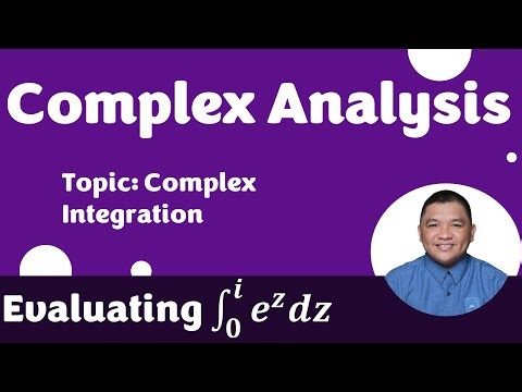 Evaluating ∫1_𝟎^𝒊▒〖𝒆^𝒛 𝒅𝒛〗|| Complex Integration || Complex Analysis