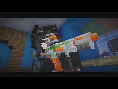 Nerf gun Wars - Minecraft animation