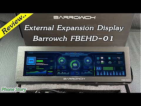 Review Barrowch FBEHD-01 External Expansion Display 8.8 Inch Hardware Monitor