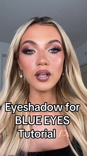 Eyeshadow Tutorial for Blue Eyes - Make Your Eyes Pop!