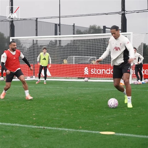 On target at the AXA Training Centre 🎯 | Liverpool FC