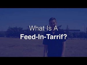 What Is A Feed-In-Tariff | Solar Tutorial Videos