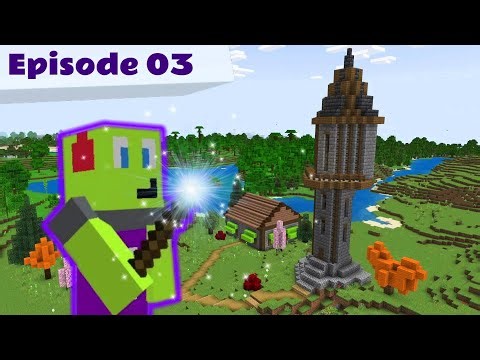 Funlings Play Minecraft : Episode 3 Magical Wizard Tower