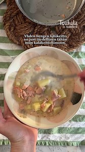 Lohikeittoa ei tarvitse aina keittää isoa kattilallista. Tällä ohjeella valmistat soppaa yhdelle hengelle. 👍 📹: Sanna Mansikkamäki | Kotiliesi