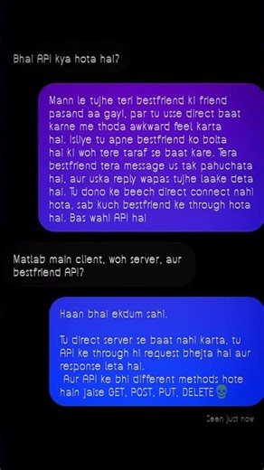 API kya hota hai? Easy Urdu/Hindi Explanation | Client SErver | Easy Ustaad #shorts