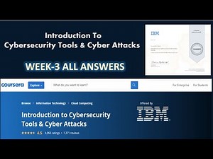 Introduction to Cybersecurity Tools & Cyber Attacks - Coursera | Week - 3 | All Quiz Answers