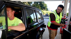 Fred Meyer gas station about to open — no, really