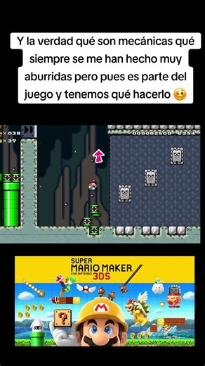 Pasamos el nivel 2 del mundo 5 del Super Mario Maker for 3DS. #supermariomaker