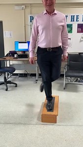 Fitter in 40 with our orthopaedic consultant Mr Cosgrove today! 40 side step ups! #flemingfultonfit40 | Fleming Fulton School