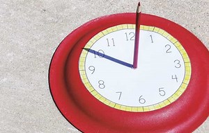 Haz un reloj solar casero con un plato de papel | Experimentos