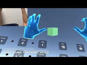 【VIVE SDK】Hand Tracking v0.9.2 on VIVE Pro