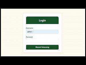 Membuat contoh penyerangan SQL Injection dan cara mencegahnya