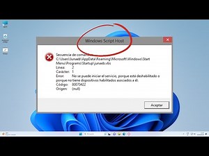 SOLUTION Windows Script Host Error in Windows 11 / 10 Remove Windows Script Host VIRUS