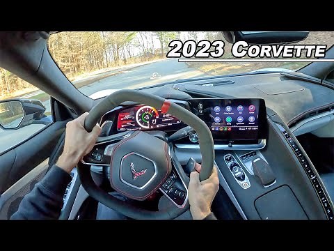 2023 Chevrolet C8 Corvette - America's Ferrari Fighter (POV Binaural Audio)