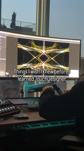 Omer on Instagram: "Two years ago I wanted to learn a graphics program and decided on #TouchDesigner. Over time I discovered certain tricks I wish someone would have told me before I started. Here they are: 1. It’s really not that difficult once you get some practice in. 2. It’s totally ok to go in with little knowledge and mess around with operators until you get something cool. 3. Start with the free version. Upgrade when you feel like you really need it. 4. There are things that TouchDesigner