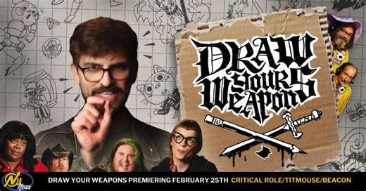 Critical Role And Titmouse Announce Draw Your Weapons