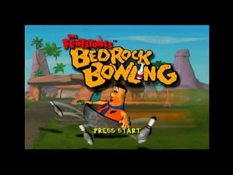 The Flintstones Bedrock Bowling | Intro (PS1)