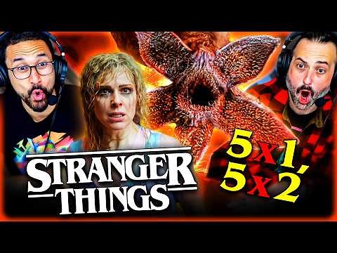 STRANGER THINGS SEASON 5 Episode 1 & 2 REACTION!! Vecna | Millie Bobby Brown | Demogorgon | Netflix