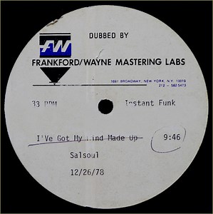 Instant Funk - I'Ve Got My Mind Made Up