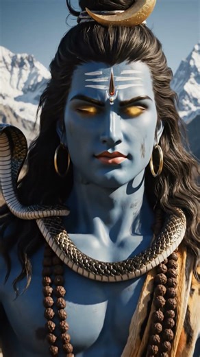 Mahadev’s Divine Aura 🔥 Fearless Destroyer of Evil 🕉️ #mahadev