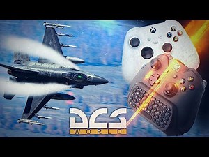 DCS With A Controller ? F-14A Tomcat Vs F-16 Viper Dogfight | Digital Combat Simulator | DCS |