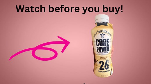 Watch Honest review of core power protein shakes! on Amazon Live
