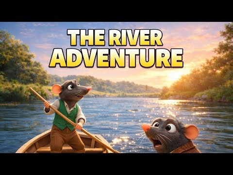 The Curious Mole and the River Adventure | Magical Animal Story