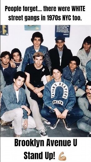 Rare 1970s 👀 Satan’s Reapers of Avenue U | White NYC Street Gangs History #satansreapers #brooklyn