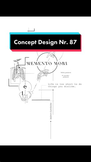 Memento Mori Tattoo Design: Nr. 87 Concept