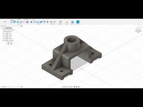 Fusion 360 Tutorials - Isometric 1 (Intermediate Level)