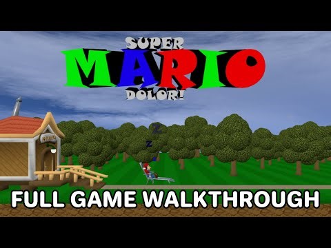 Super Mario Dolor - Full Game Walkthrough (Normal Ending)
