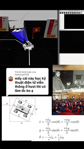 Trả lời @lephong2706 được b nhé phần thuật toán và logic điều khiển liên quan đến điển tử viễn thông rất nhiều ạ🥰🥰#rc_bach_khoa #fyp #foryoupage #robot #capcut