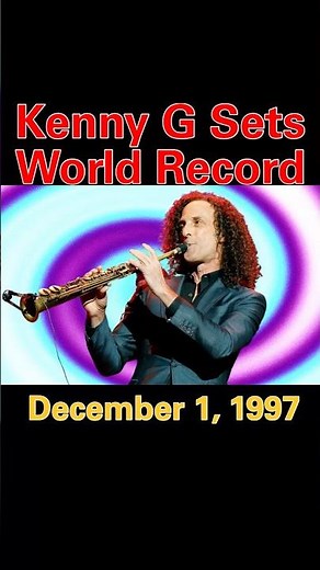 World Record for the Longest Note #music #kennyg #worldrecord