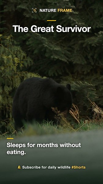 How Do Bears Survive Winter Without Eating? 🌳