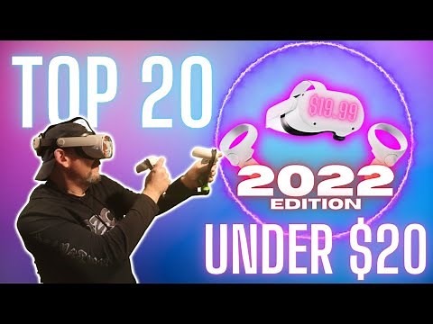 Top 20 Meta Quest Games Under $20!