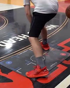 The delayed split or drop concept is operating out of an already staggered position. - As if you are doing the actual move later than usual... - The second slide has a nice dig with it also to increase acceleration even further. - Kyrie and Harden do these delayed movements the most but have also popularized them. - Expect the popularity of these moves to only increase over the next few years! | I'm Possible Training