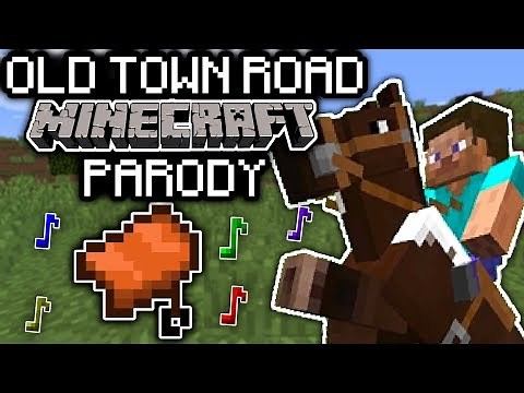 LIL NAS X - "OLD TOWN ROAD" MINECRAFT PARODY