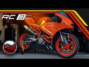 KTM RC390 Cup RR [RC 3C] Track Bike Build // Series Finale
