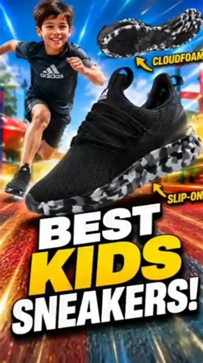 adidas Kids Lite Racer Adapt 7.0 | Comfortable Slip-On Sneakers for Active Kids
