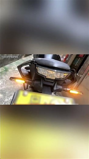 Motorcycle Led Turn Signals Directional Indicators Flashing Rear Tail Brake Flasher Light S