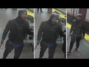 Woman breaking up fight hit in head with pipe on Herald Square subway platform