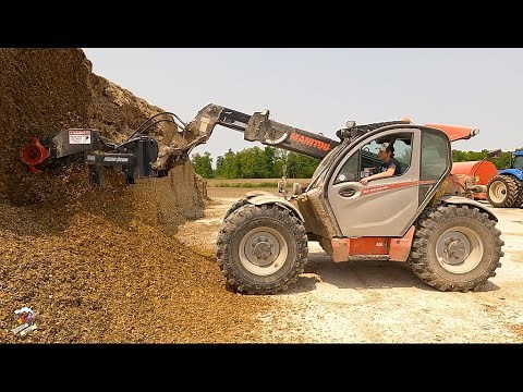 How Tightly Packed is a Corn Silage Pile - The Entire Corn Silage Pile Process.
