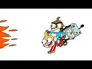 My Fanmade and Remastered Nickelodeon White Background Bumpers - Rocket Monkeys