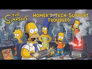 The Simpsons: Homer's Tech Support Troubles
