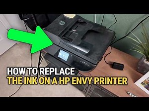 How To Replace The Ink On An HP Envy Printer: Easy Step-By-Step Guide!