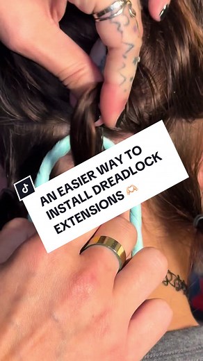 🌟 Get ready for the ultimate dreadlock extension tutorial! 🌟 You've been begging for an easier way to install them, and I've got you covered! 💁‍♀️ Brace yourself for some serious hair transformation magic! ✨ But wait, there's more! If you're itching to rock your own set of fabulous dreadlock extensions, head over to my website (link in bio) and grab yours now! 🙌💥 Oh, and did I mention I offer personalized consultations too? 📩 Shoot me an email (link in bio) and let's chat about your dream