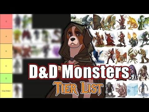 Ranking EVERY MONSTER in D&D | Tier list! (Ep. 1)