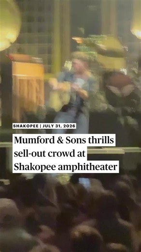 Mumford & Sons Mystic Lake Amphitheater concert review